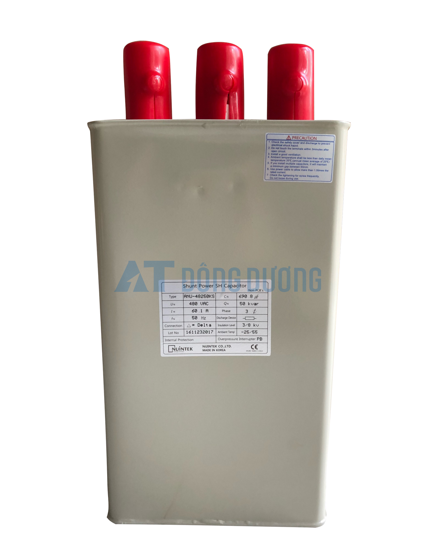 Tụ dầu hạ áp 480V, 50kVar