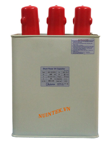 Tụ dầu hạ áp 440V, 30kvar