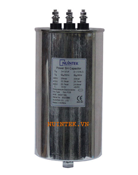 Tụ khô hạ áp 440V, 25kvar