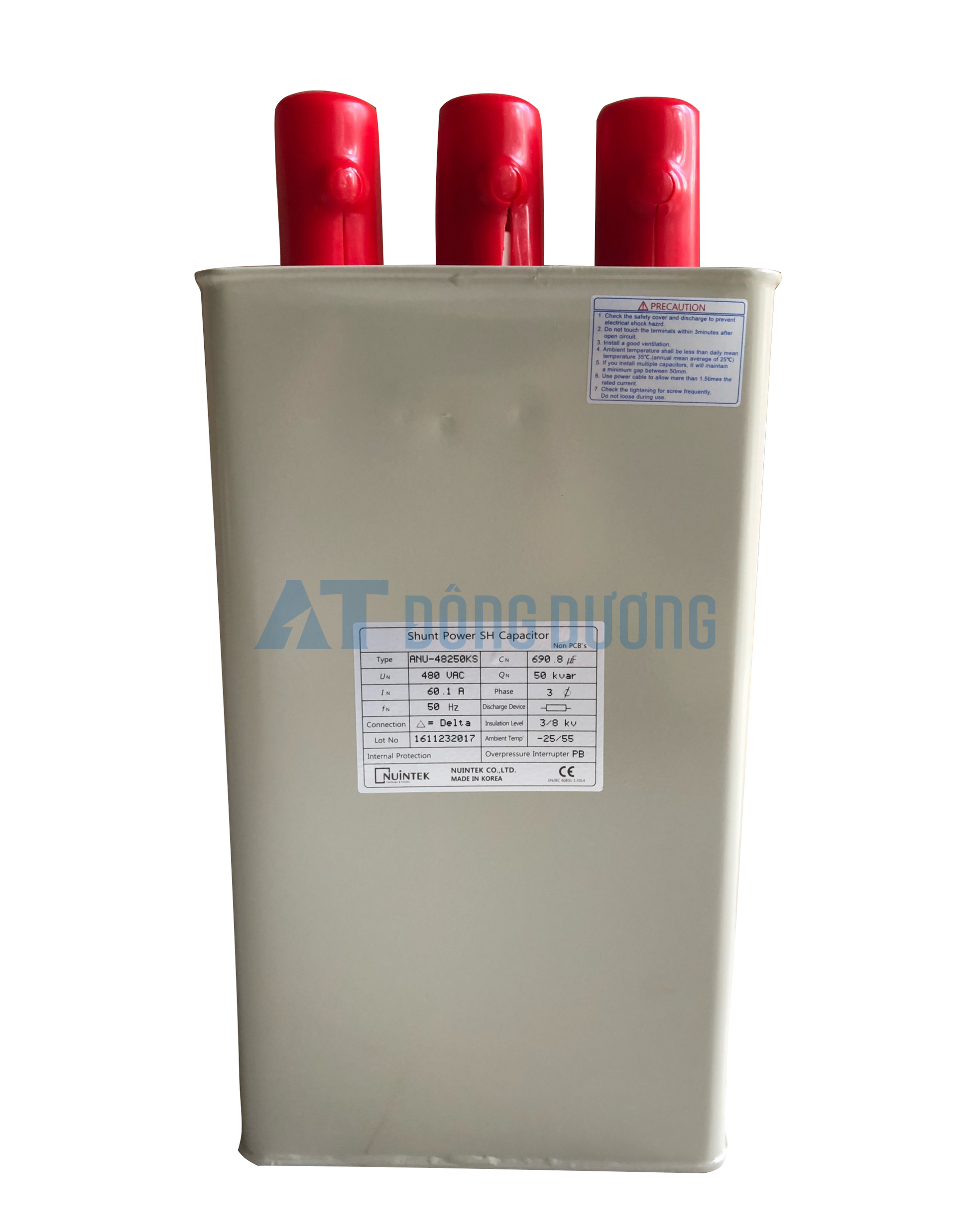 Tụ dầu hạ áp 480V, 50kVar